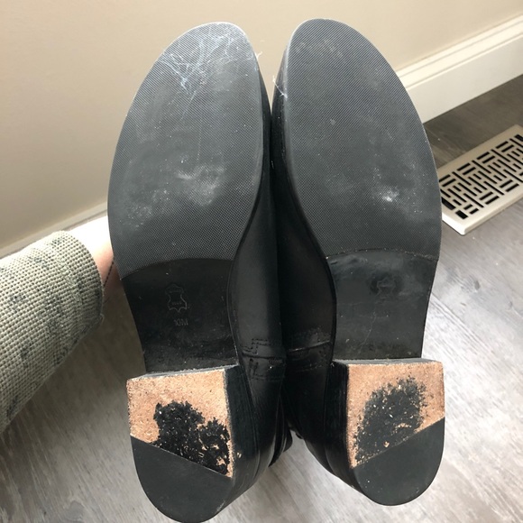 Tory Burch Black Leather Riding Boots - Picture 3 of 5